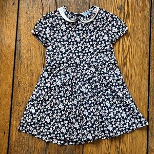 Girl dress in Liberty fabric size 6